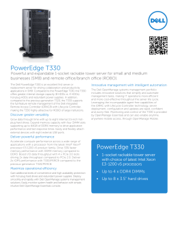 PowerEdge T330 - Quickserv.co.th