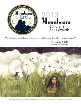 2013 Moonbeam Children`s Book Awards