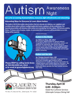 AutismAwareness Night
