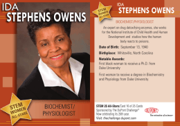 stephens owens - The DuPont Challenge