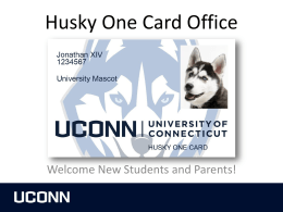 Husky One Card Office - University of Connecticut