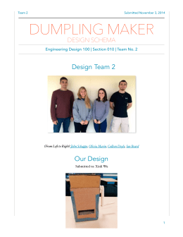 dumpling maker - Colleen Doyle