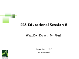 What Do I Do With My Files in EBS (pdf format)