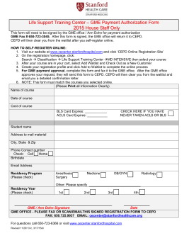 Life Support Training Center – GME Payment Authorization Form