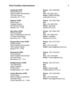 PFA Membership List