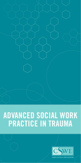 Advanced Social Work Practice in Trauma