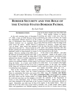 border security and the role of the united states border patrol
