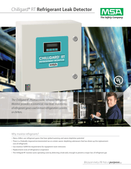 Chillgard® RT Refrigerant Leak Detector - Asset Library