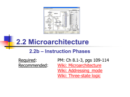 Chapter 4 - MSP430 Microarchitecture