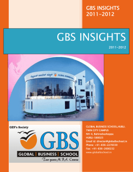 gbs insights - Global Business School