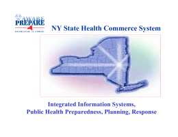 NY State Health Commerce System