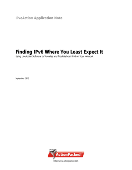 Finding IPv6 Where You Least Expect It