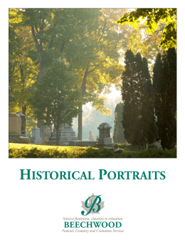 HISTORIC PROFILES - Beechwood Cemetery