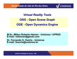 Open Scene Graph ODE - Open Dynamics Engine