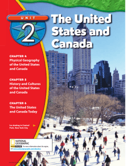 Chapter 4: Physical Geography of the United States and Canada