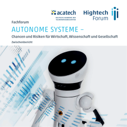 autonome SySteme - Hightech