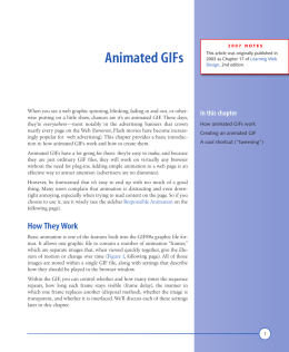 Animated GIFs - Learning Web Design