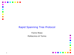 Rapid Spanning Tree - the Netgroup at Politecnico di Torino