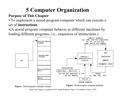 5 Computer Organization