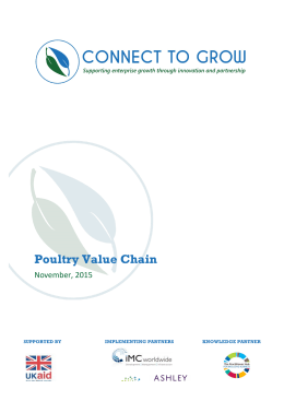 Poultry Value Chain - The Practitioner Hub For Inclusive Business