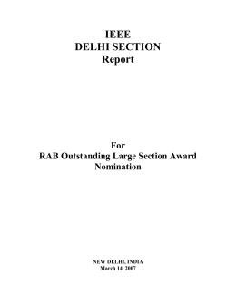 Delhi - IEEE Region 10