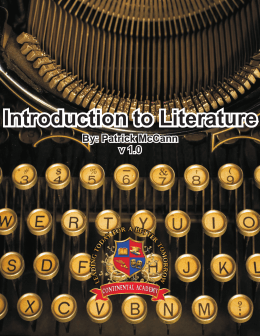 Introduction to Literature - Continental Academy: Login