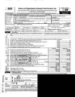 Form 99 0 Return of Organization Exempt From Income Tax 696