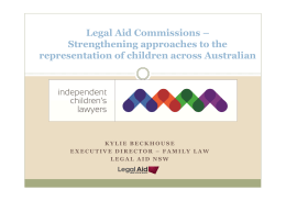 Strengthening approaches to the representation of