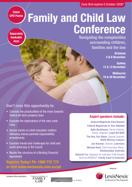 Family and Child Law Conference