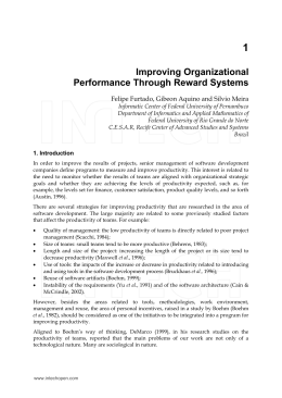Improving Organizational Performance Through Reward Systems