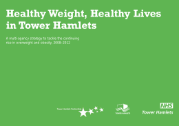 Healthy Weight, Healthy Lives in Tower Hamlets