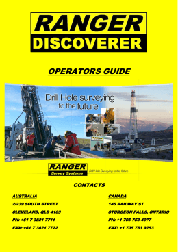 operators guide