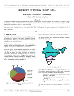 overview of energy grid in india