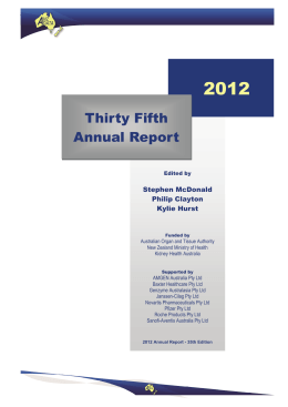 Thirty Fifth Annual Report