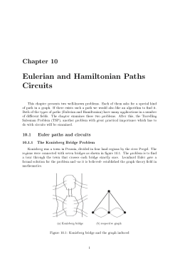 Eulerian and Hamiltonian Paths Circuits
