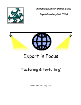 Export in Focus