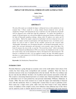 Full Paper - Asian Journal of Social Sciences and Humanities (AJSSH)