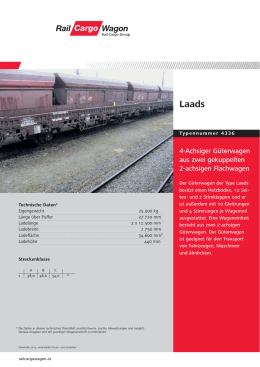 Laads - Rail Cargo Wagon