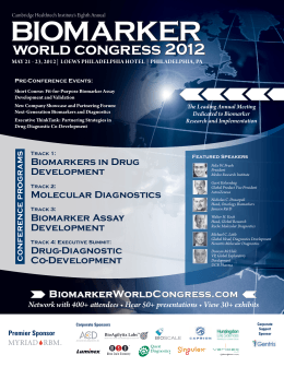 Biomarker World Congress