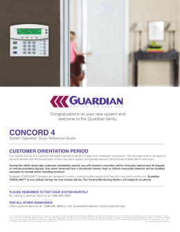 concord 4 - Guardian Protection Services