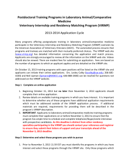 VIRMP Detailed Description for Applicants010814