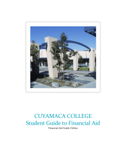 Student Guide to Financial Aid pdf