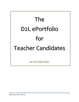 D2L eP Guide