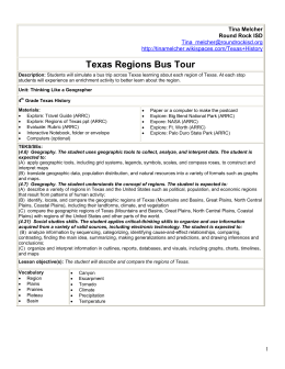 Texas Regions Bus Tour - TinaMelcher