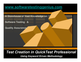 - Software Testing Genius