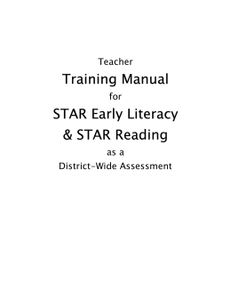 STAR Reading