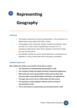Chapter 3 Representing Geography