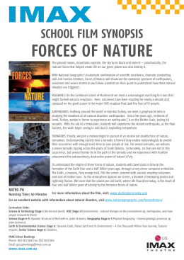 Forces of Nature Schools Synopsis.indd