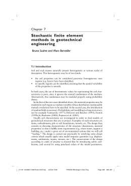 Stochastic finite element methods in geotechnical engineering