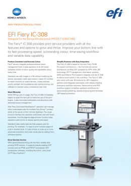 EFI Fiery IC-308